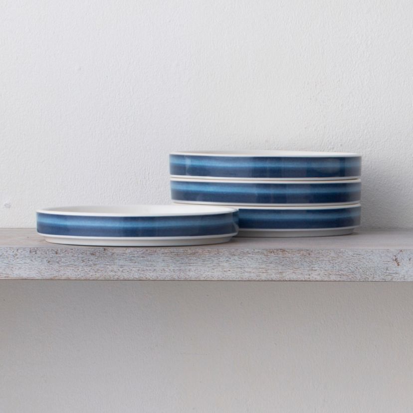 Colorstax Ombre Set Of 4 Stax Small Plates, 6"