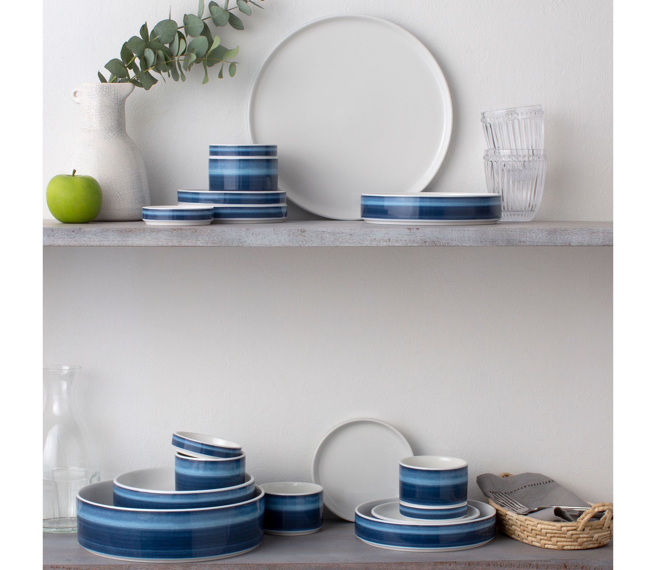 Colorstax Ombre Set Of 4 Stax Small Plates, 6"