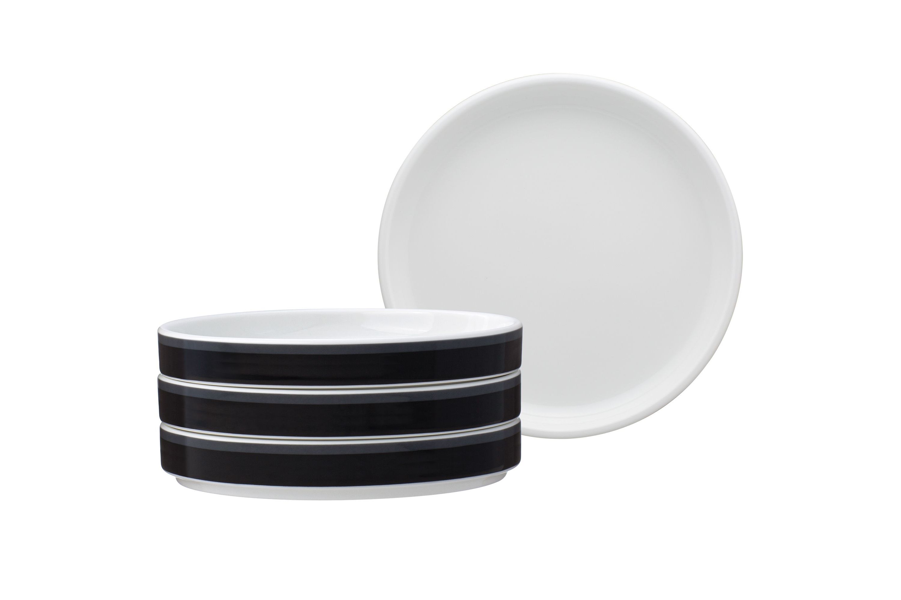Colorstax Stripe Set Of 4 Stax Small Plates, 6"