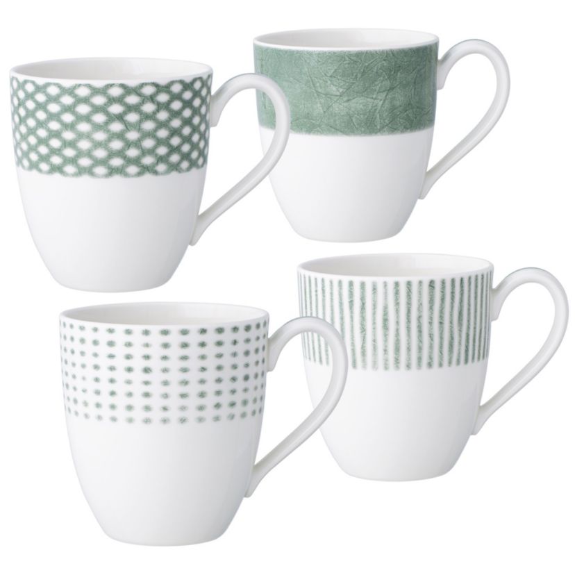 Hammock Set Of 4 Assorted Mugs, 15 oz.