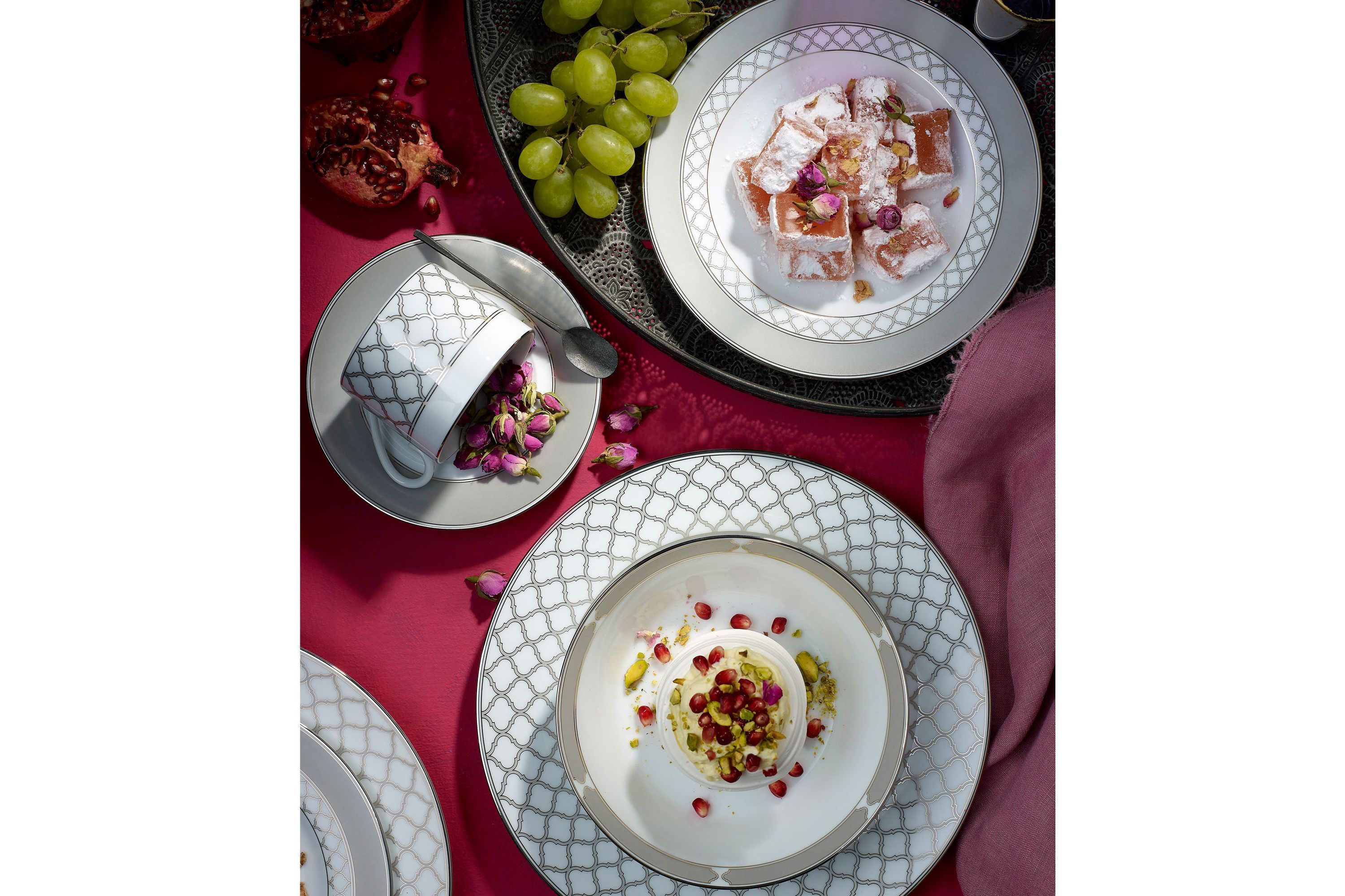 Eternal Palace Set Of 4 Saucers, 6"