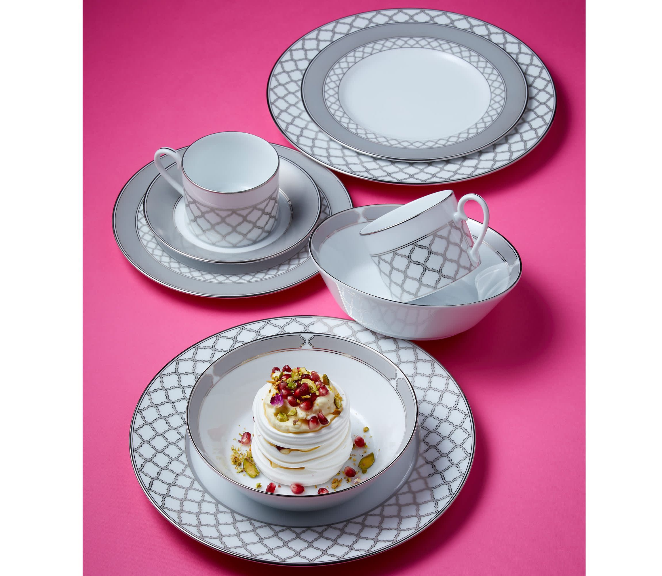 Eternal Palace Set Of 4 Saucers, 6"