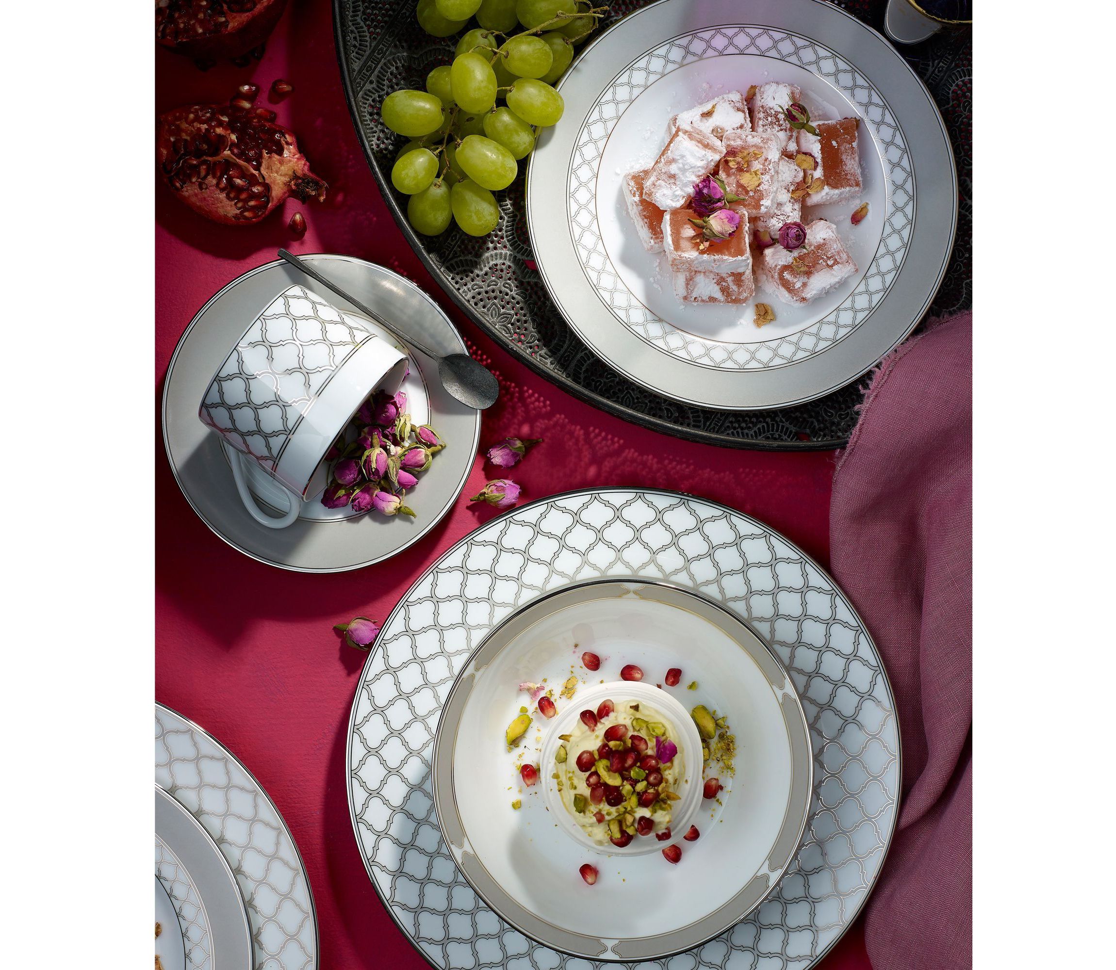 Eternal Palace Set Of 4 Bread & Butter/Appetizer Plates, 6-1/2"