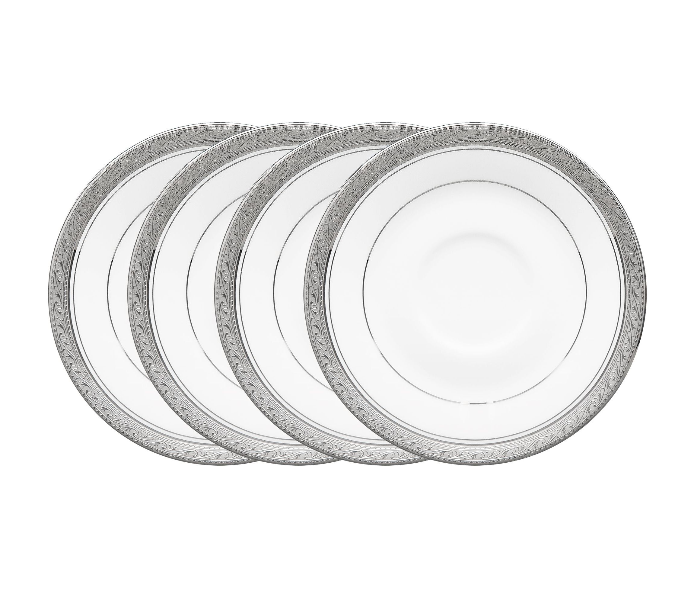 Crestwood Set Of 4 Saucers, 6"