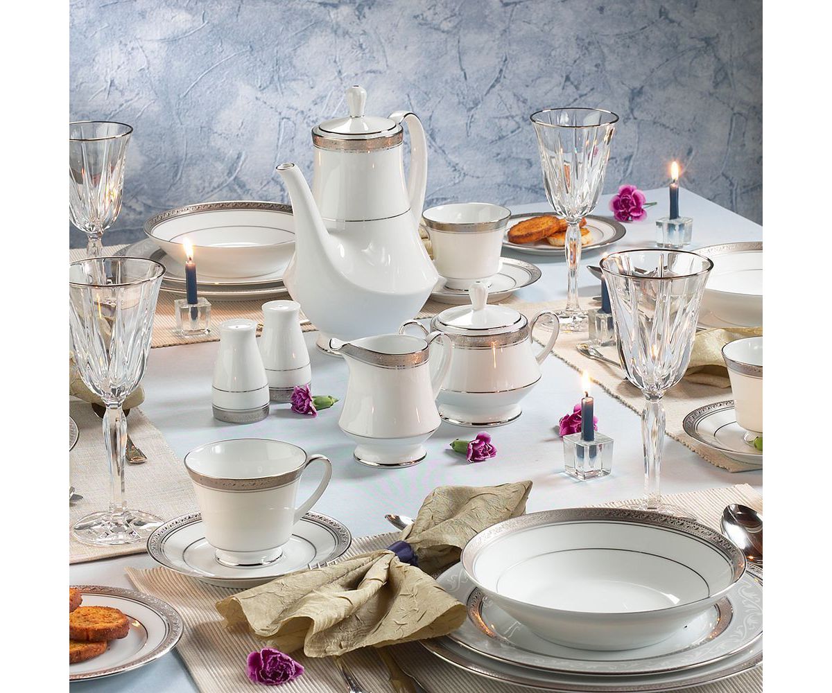 Crestwood Set Of 4 Saucers, 6"