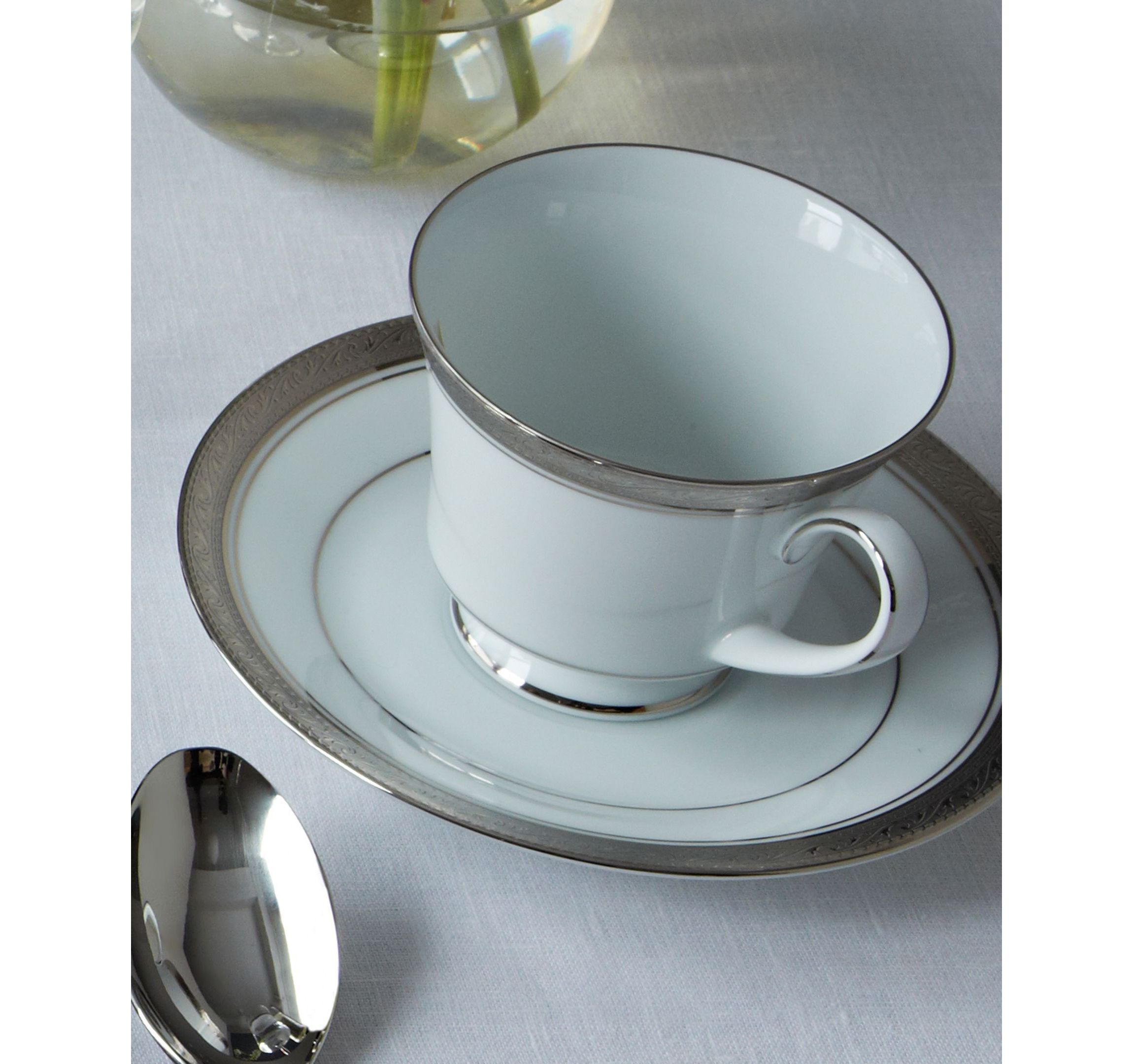 Crestwood Set Of 4 Saucers, 6"