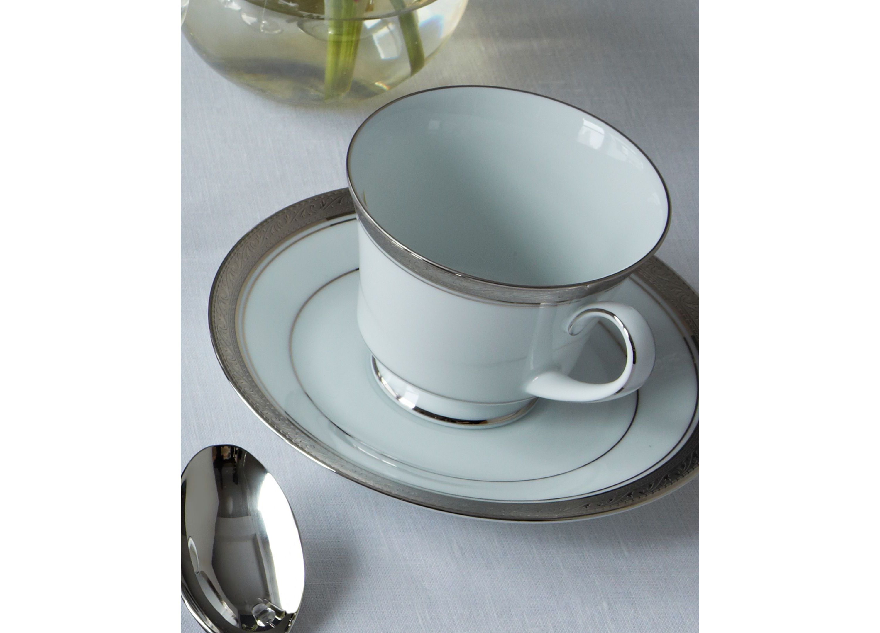 Crestwood Set Of 4 Saucers, 6"