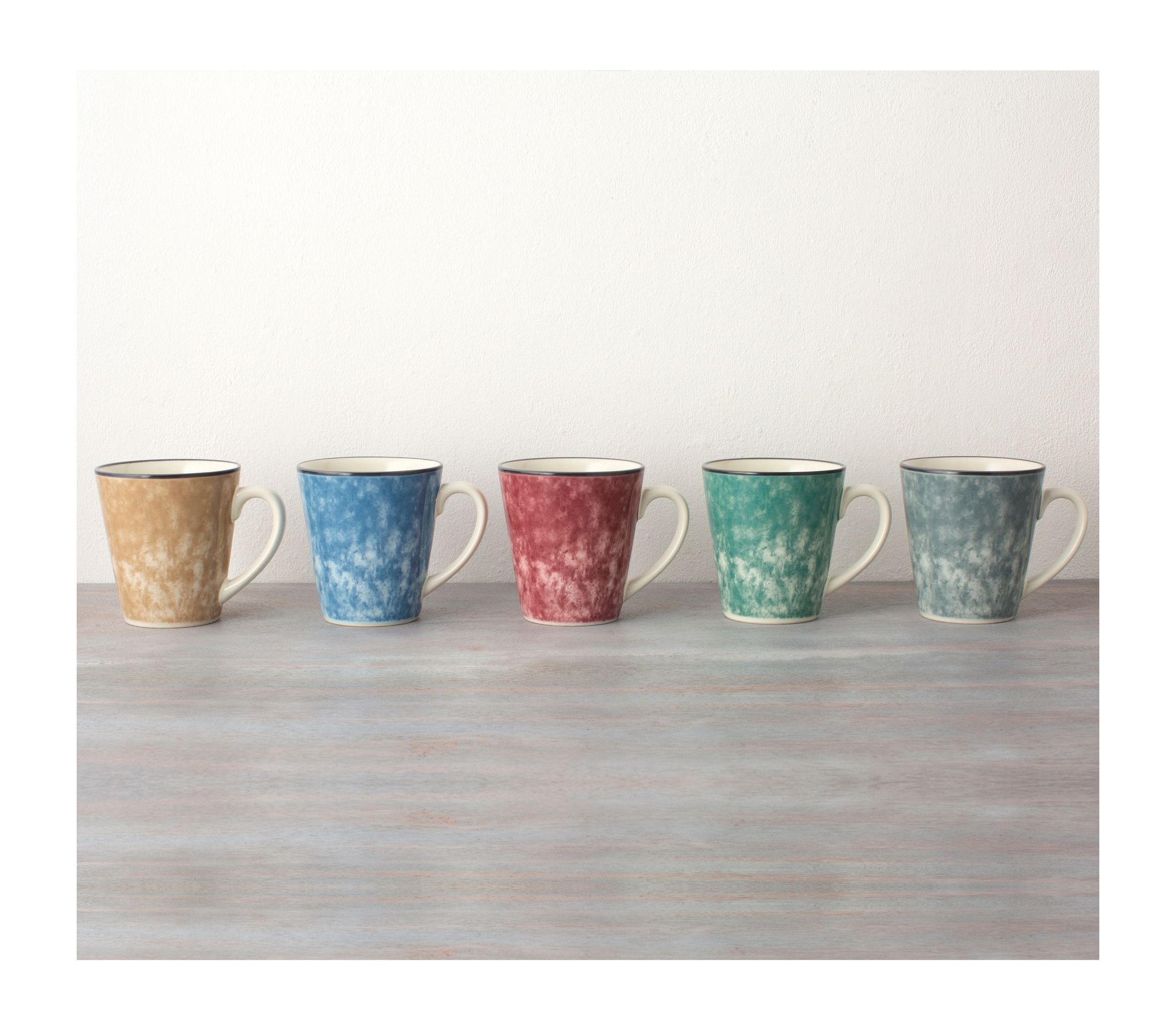 Colorkraft Essence Set Of 4 Mugs, 12 oz.