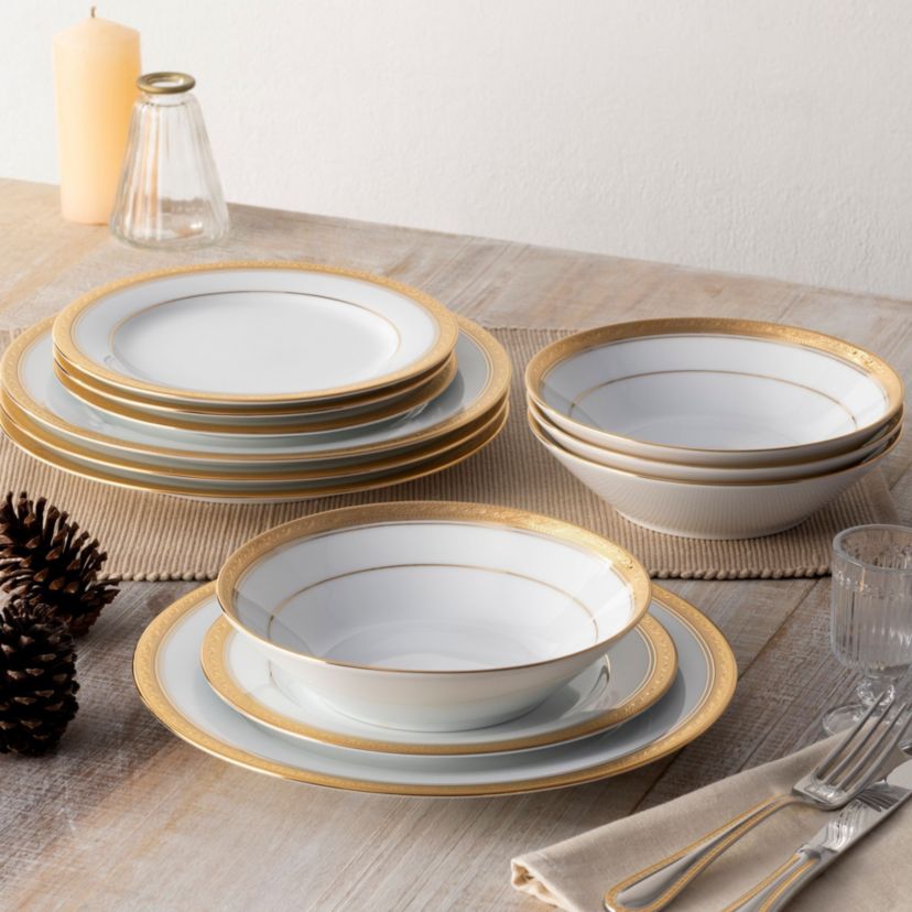 Crestwood Set Of 4 Salad Plates, 8-1/4"