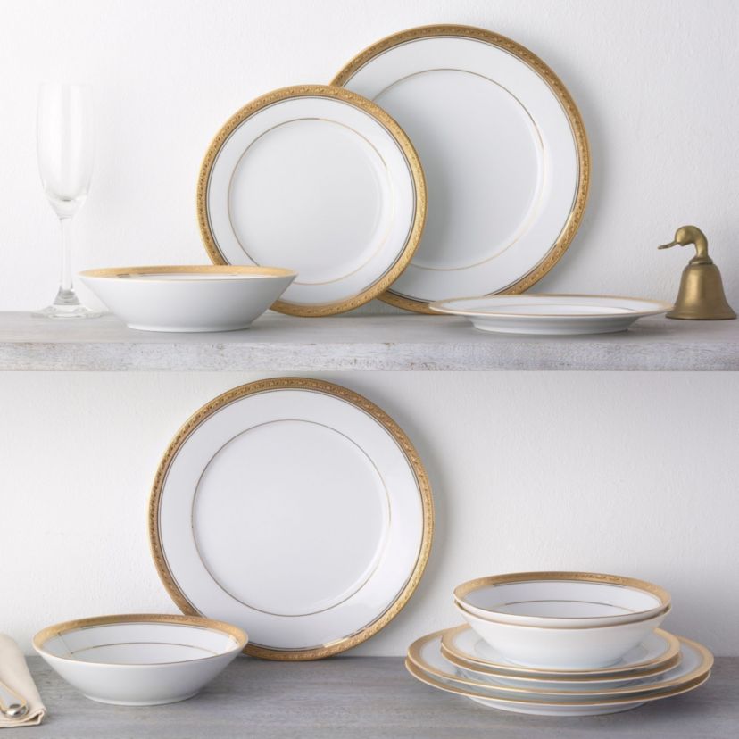 Crestwood Set Of 4 Salad Plates, 8-1/4"