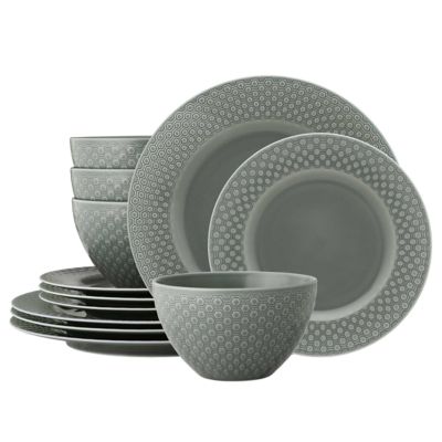 Noritake Kikko 12-Piece Dinnerware Set, Service for 4