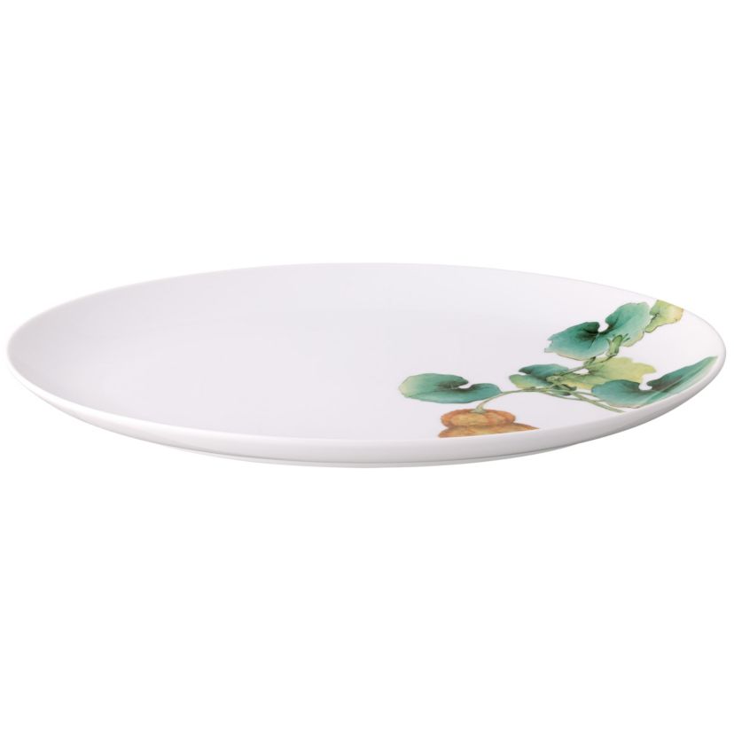 Kyoka Shunsai Oval Platter, 14.5"
