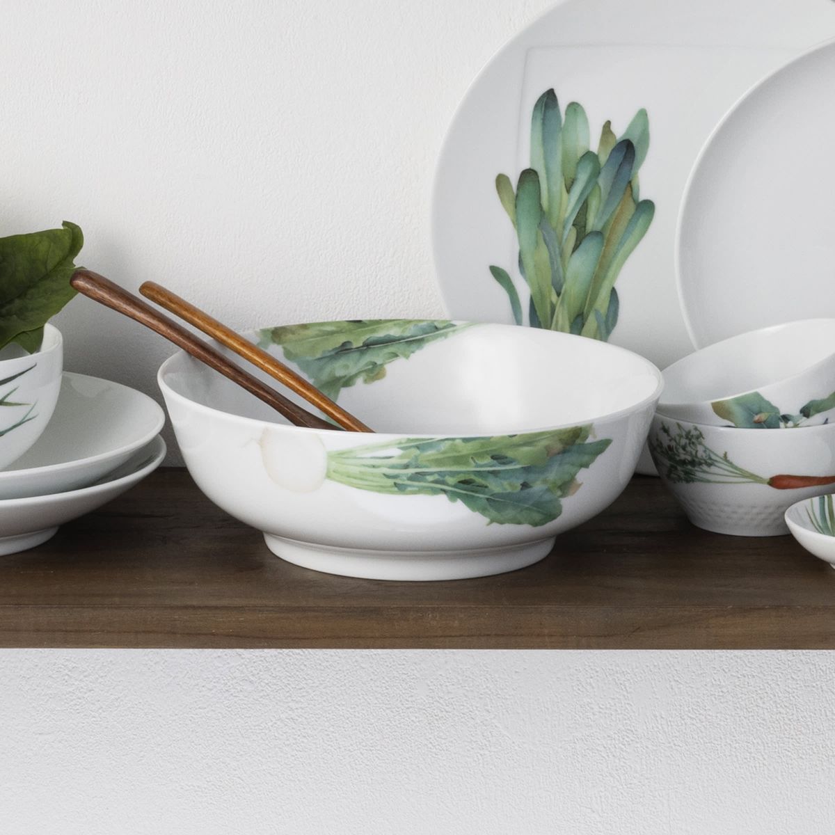 Kyoka Shunsai Round Vegetable Bowl, 9.75", 73 oz.