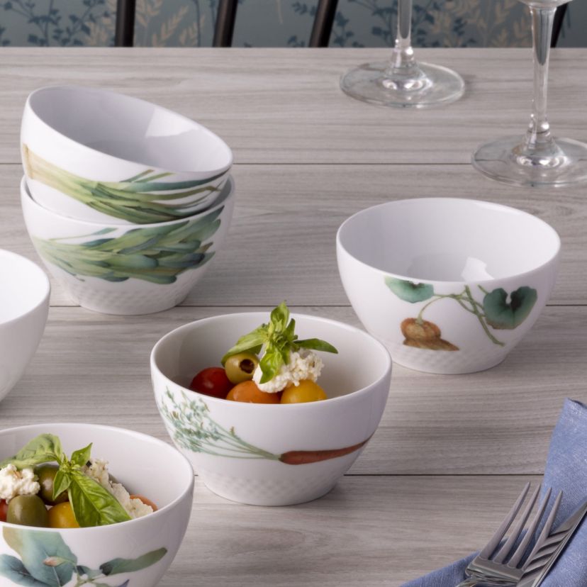 Kyoka Shunsai Set of 6 Bowls, 4.25", 12 oz.