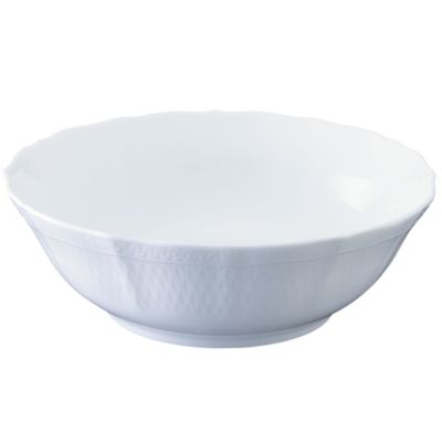 Cher Blanc Round Vegetable Bowl, 8-1/2", 49 Oz.