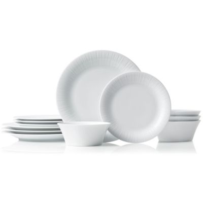Noritake Conifere 12-Piece Dinnerware Set, Service for 4