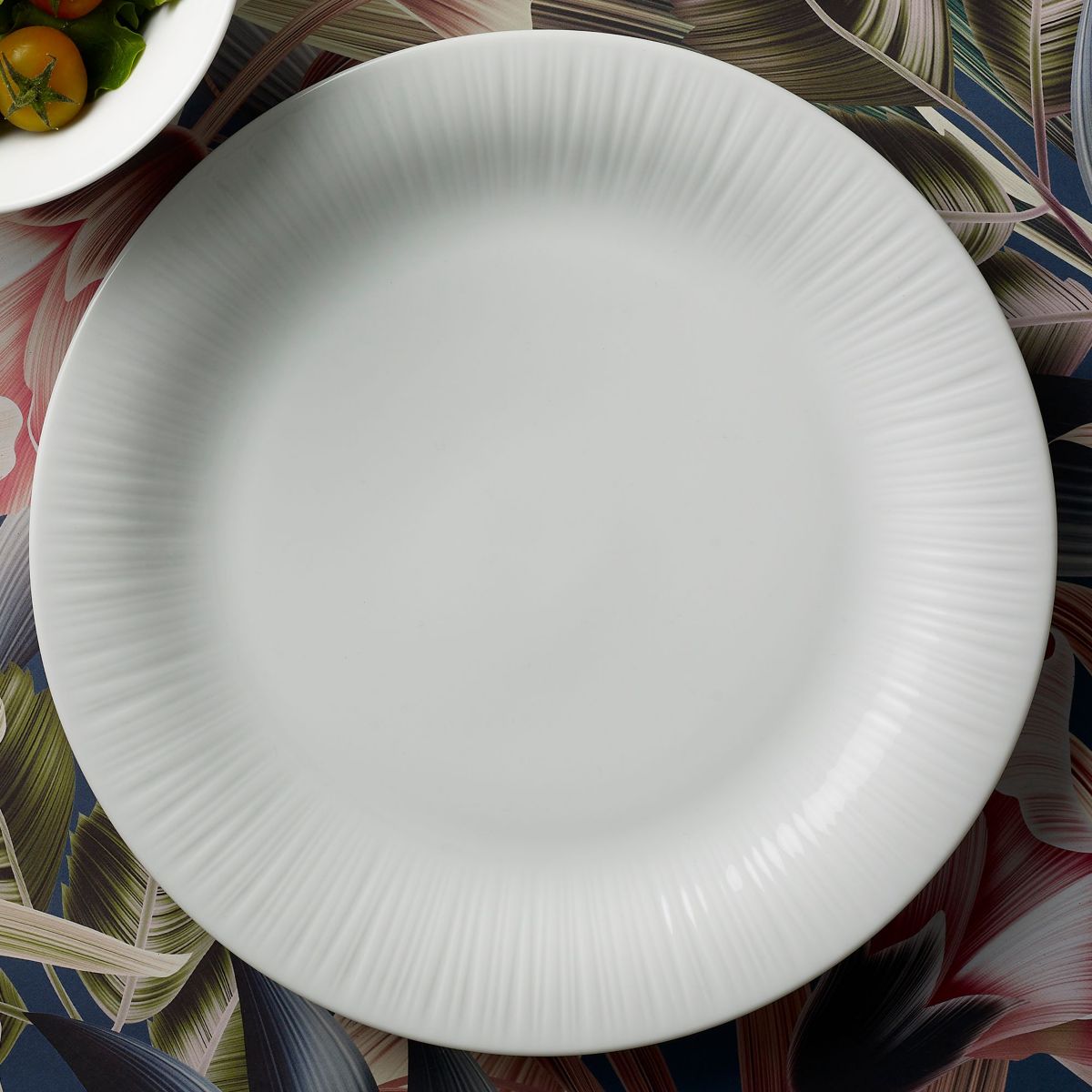 Conifere Set Of 4 Rim Dinner Plates, 10-3/4"