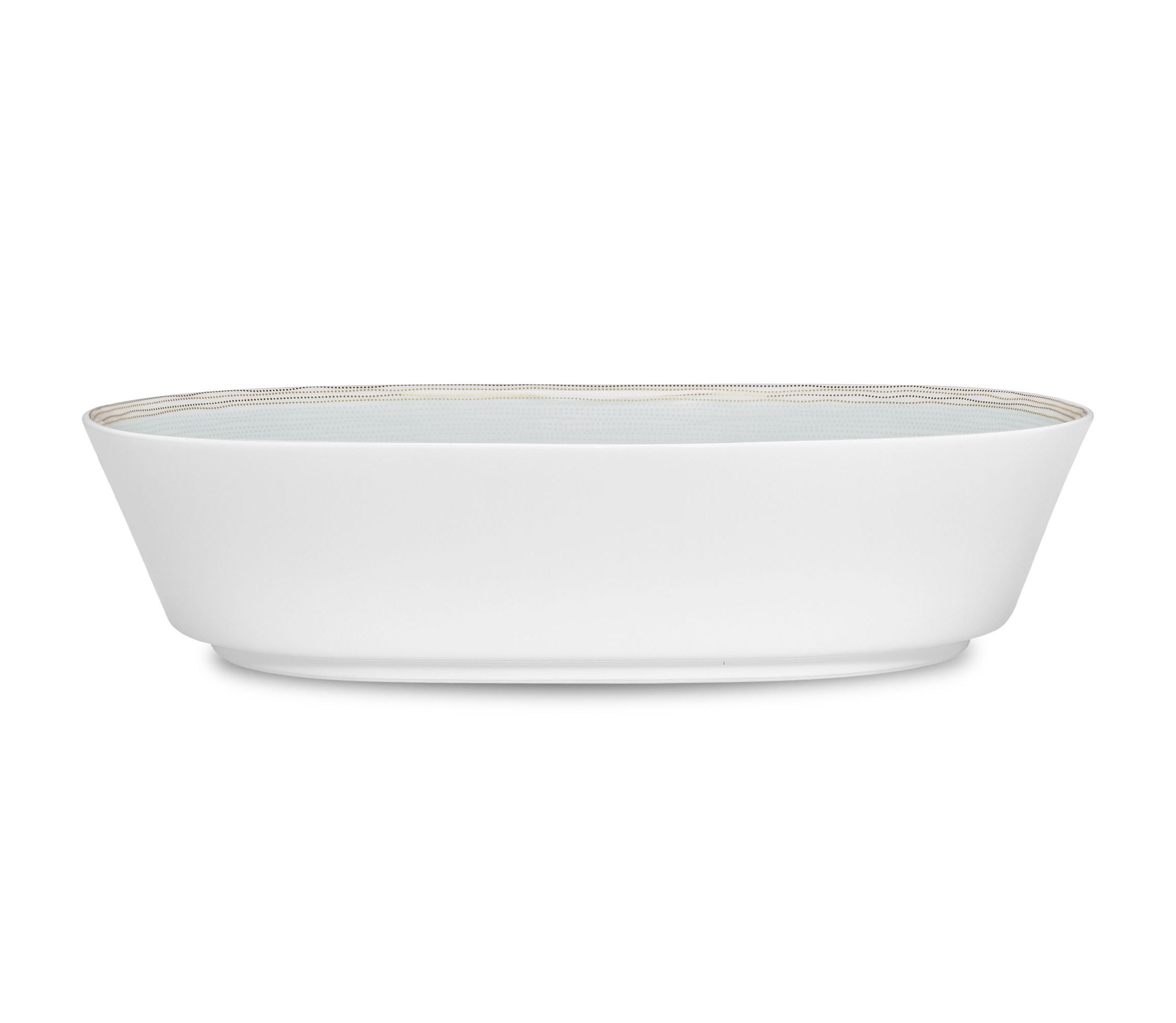 Linen Road Oval Vegetable Bowl, 32 oz.