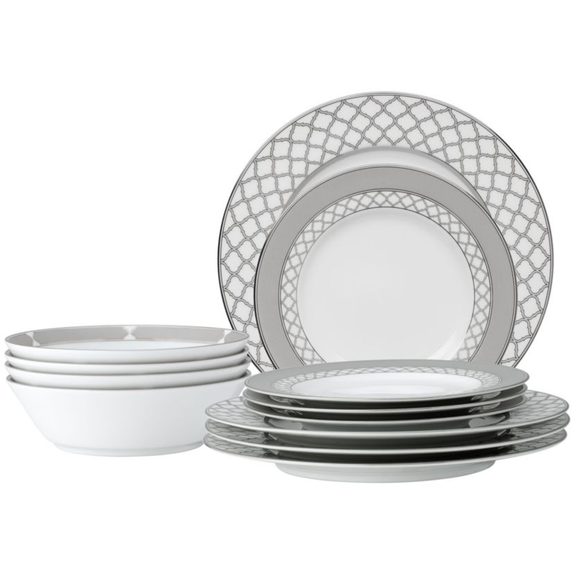 Eternal Palace 12-Piece Dinnerware Set, Service for 4