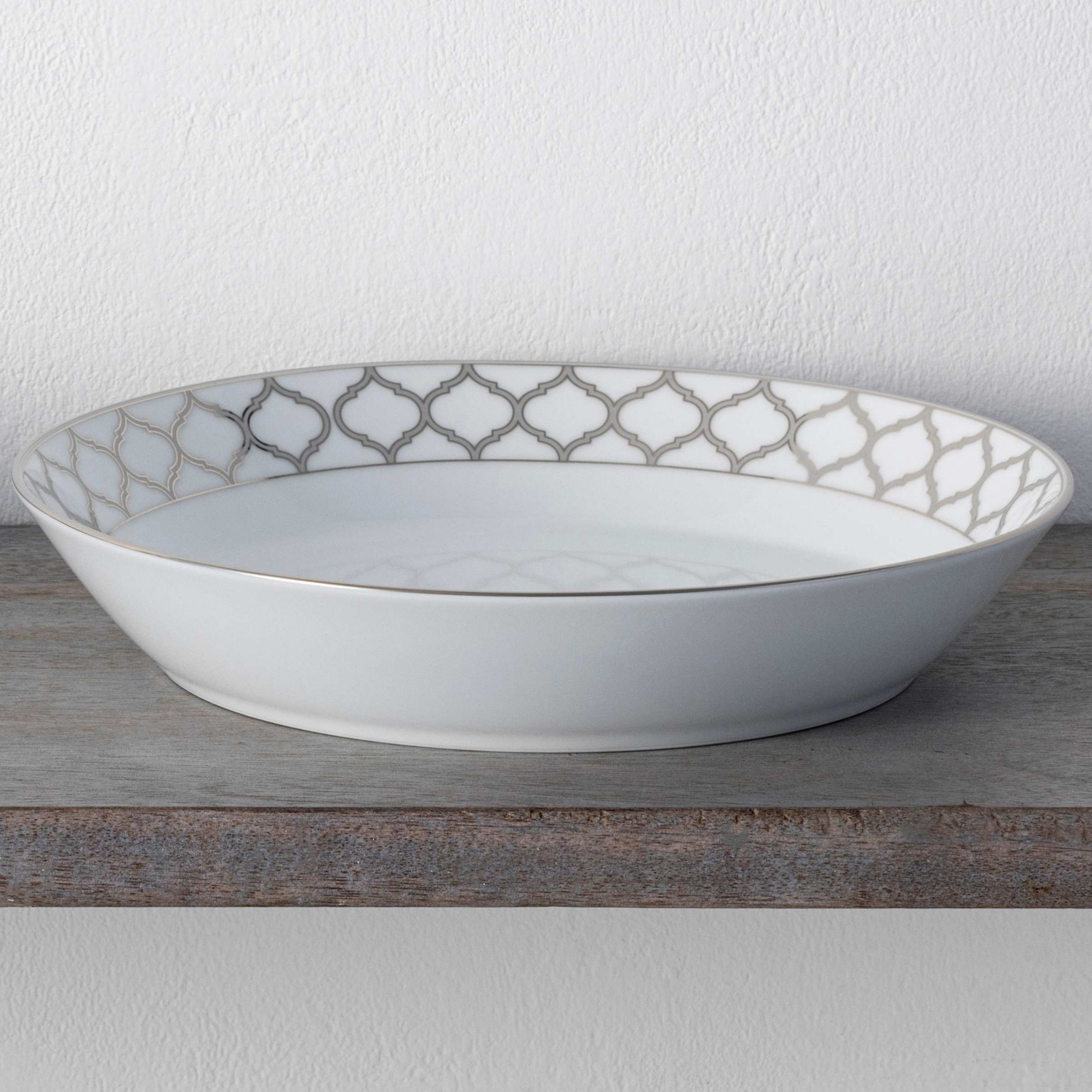 Eternal Palace Set of 4 Rim Dinner Bowls, 10", 25 oz.