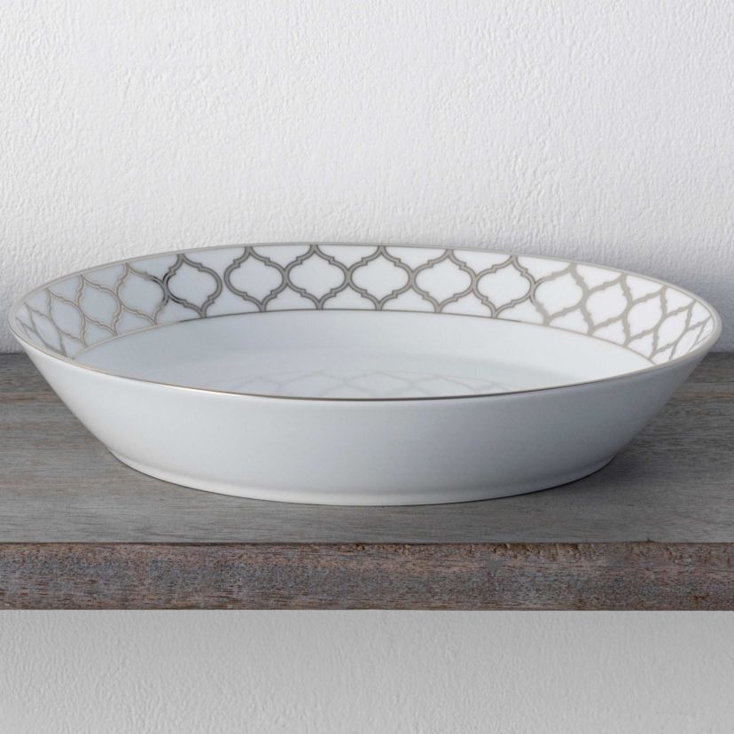 Eternal Palace Set of 4 Rim Dinner Bowls, 10", 25 oz.