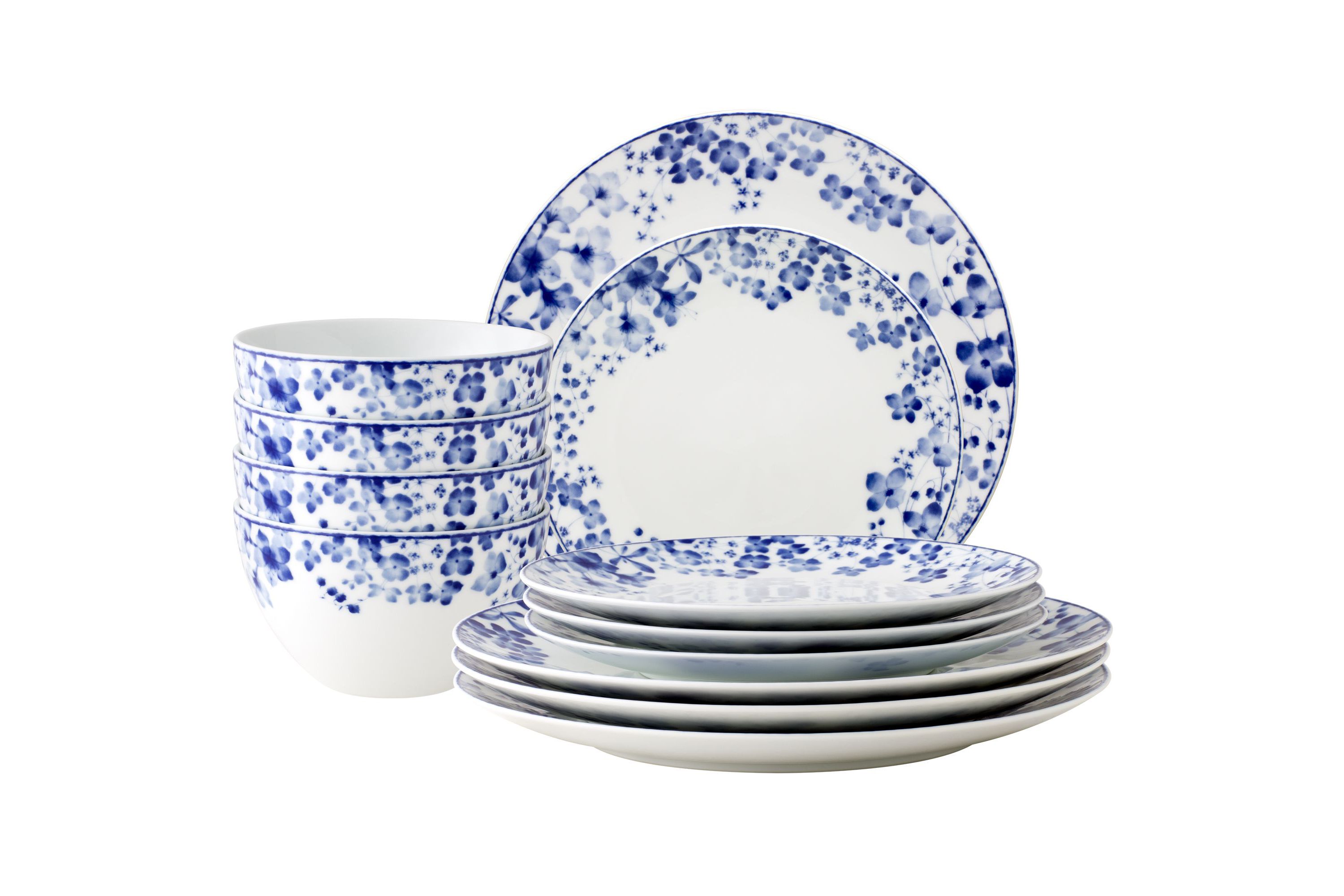 Bloomington Road 12-Piece Dinnerware Set, Service for 4