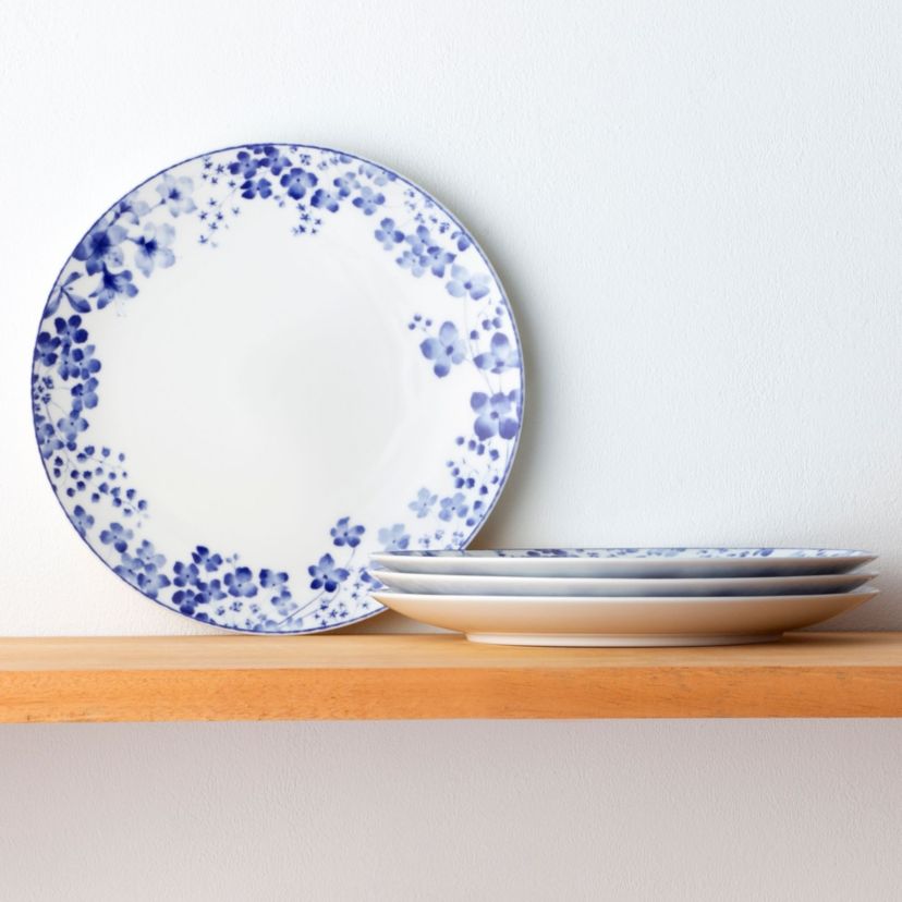 Bloomington Road Set Of 4 Dinner Plates, 10-1/2"