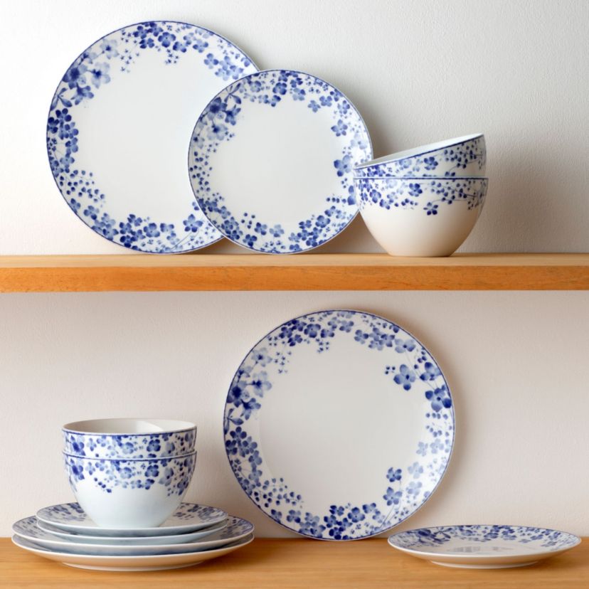 Bloomington Road Set Of 4 Dinner Plates, 10-1/2"