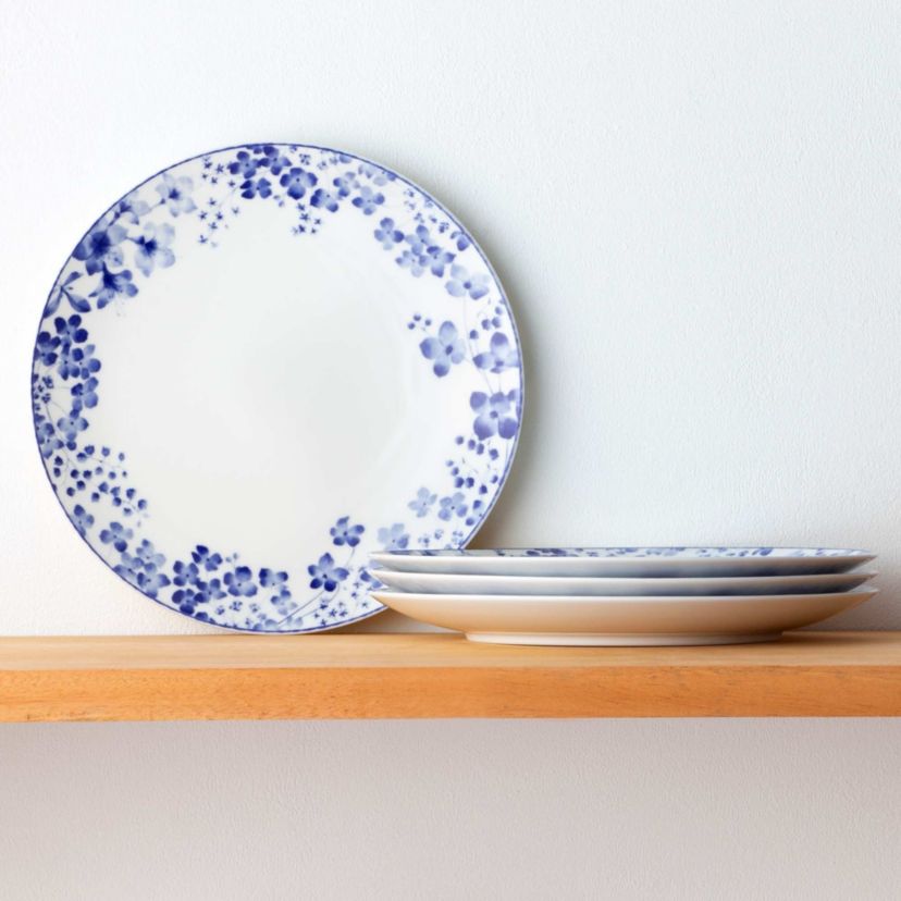 Bloomington Road Set Of 4 Dinner Plates, 10-1/2"