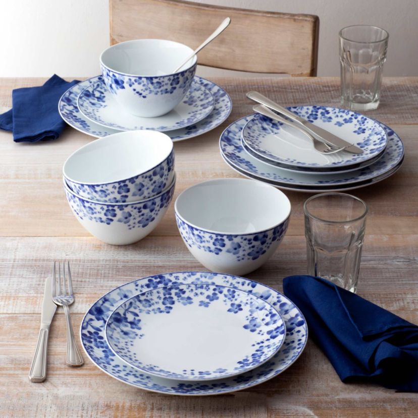 Bloomington Road Set Of 4 Dinner Plates, 10-1/2"