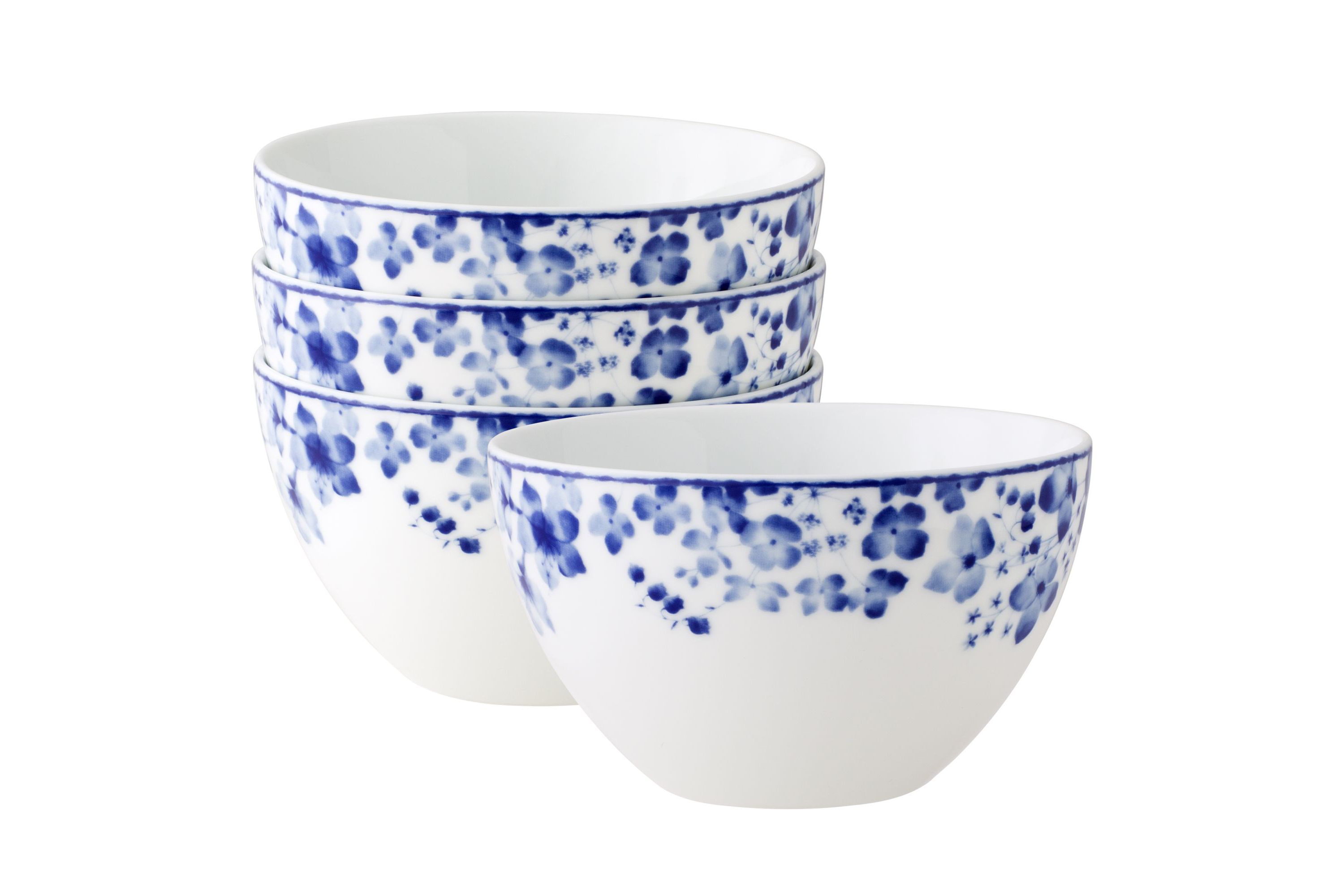 Bloomington Road Set Of 4 Cereal Bowls, 6", 29-1/2 Oz.