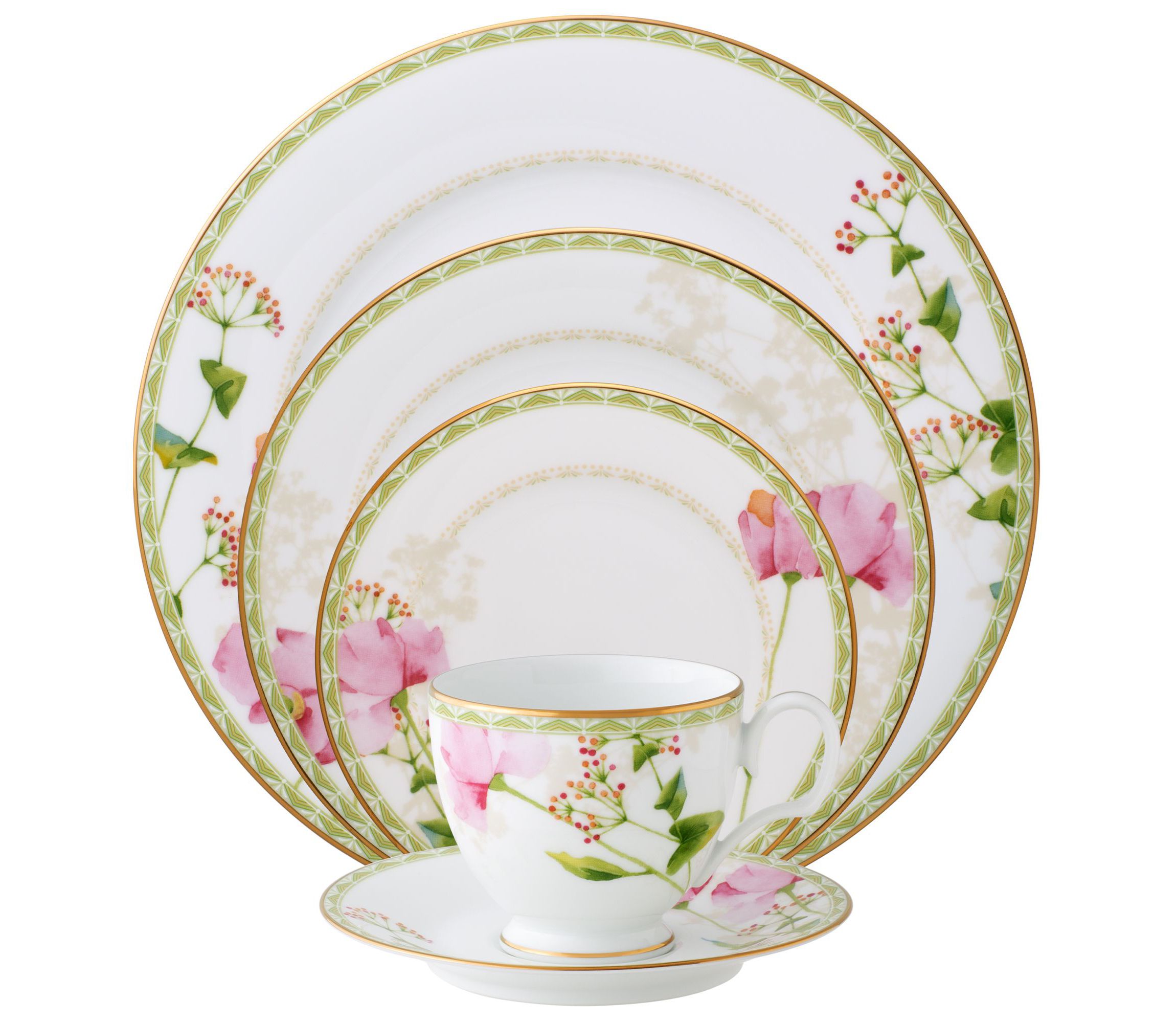 Poppy Place 5-Piece Place Setting, Service for 1