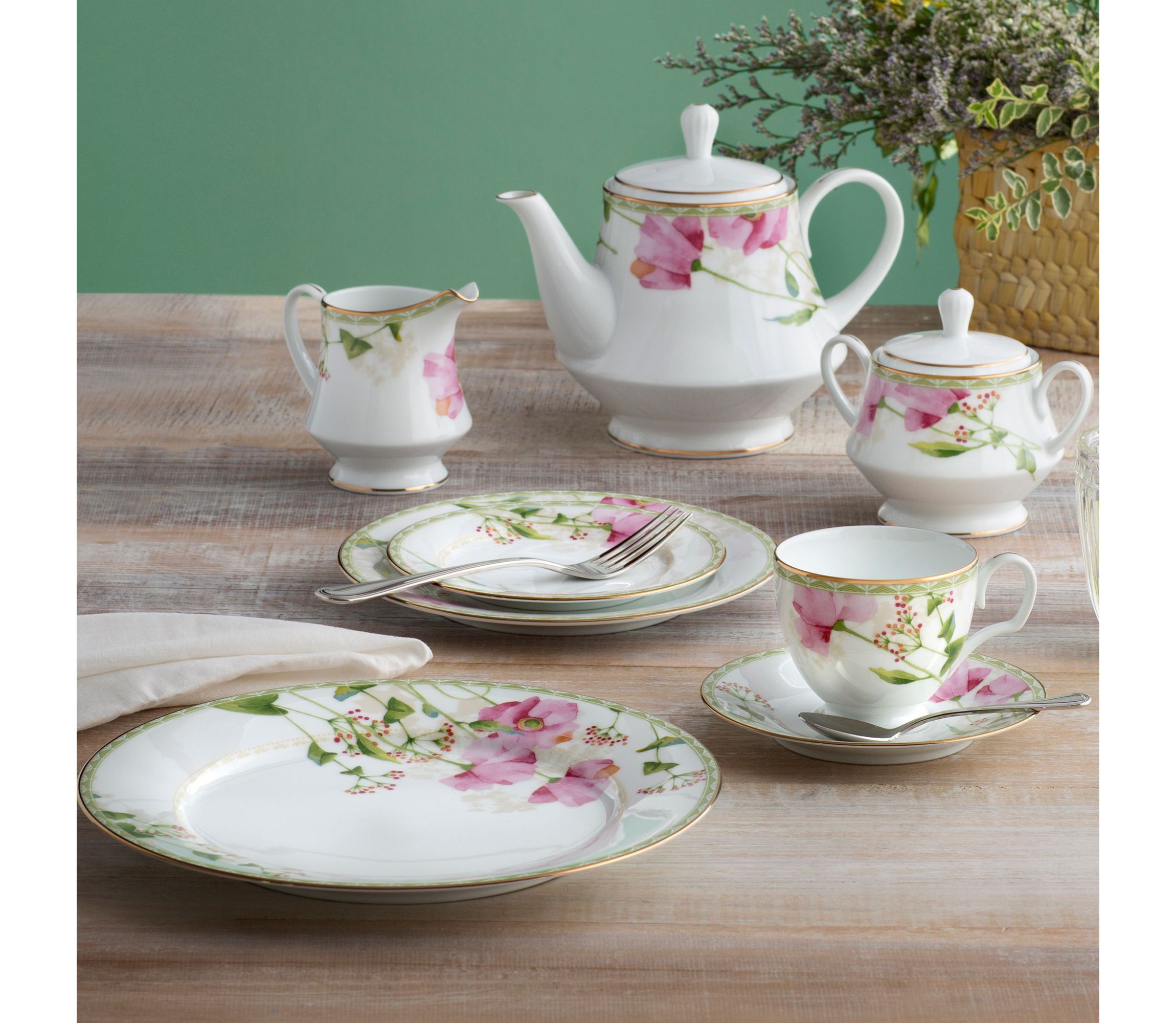 Poppy Place 5-Piece Place Setting, Service for 1