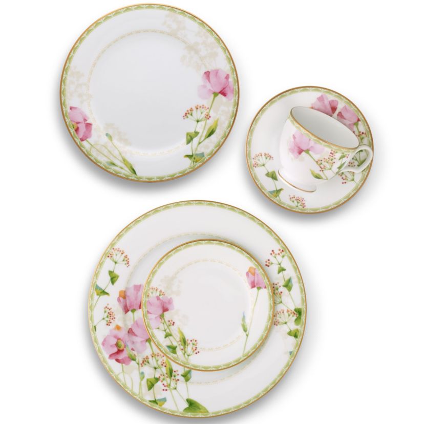 Poppy Place 5-Piece Place Setting, Service for 1