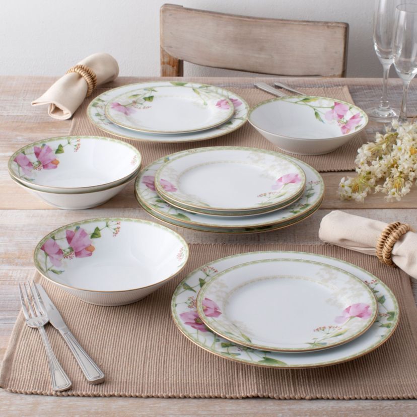 Poppy Place Set Of 4 Salad Plates, 8 1/4"