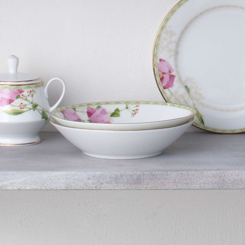 Poppy Place Set Of 4 Soup Bowls, 7 1/2", 12 oz.