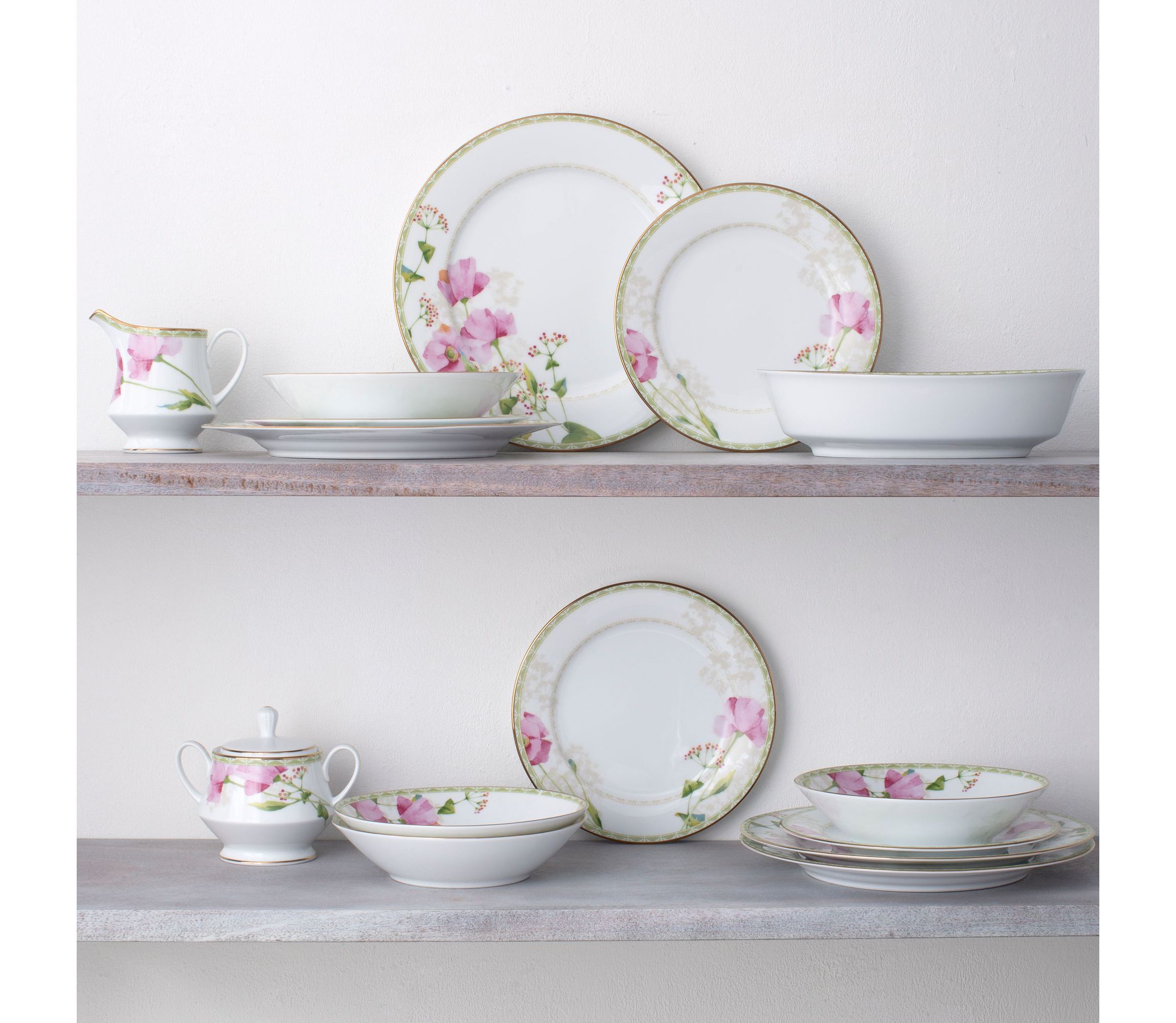 Poppy Place Set Of 4  Fruit Bowls, 5 1/2", 4 oz.