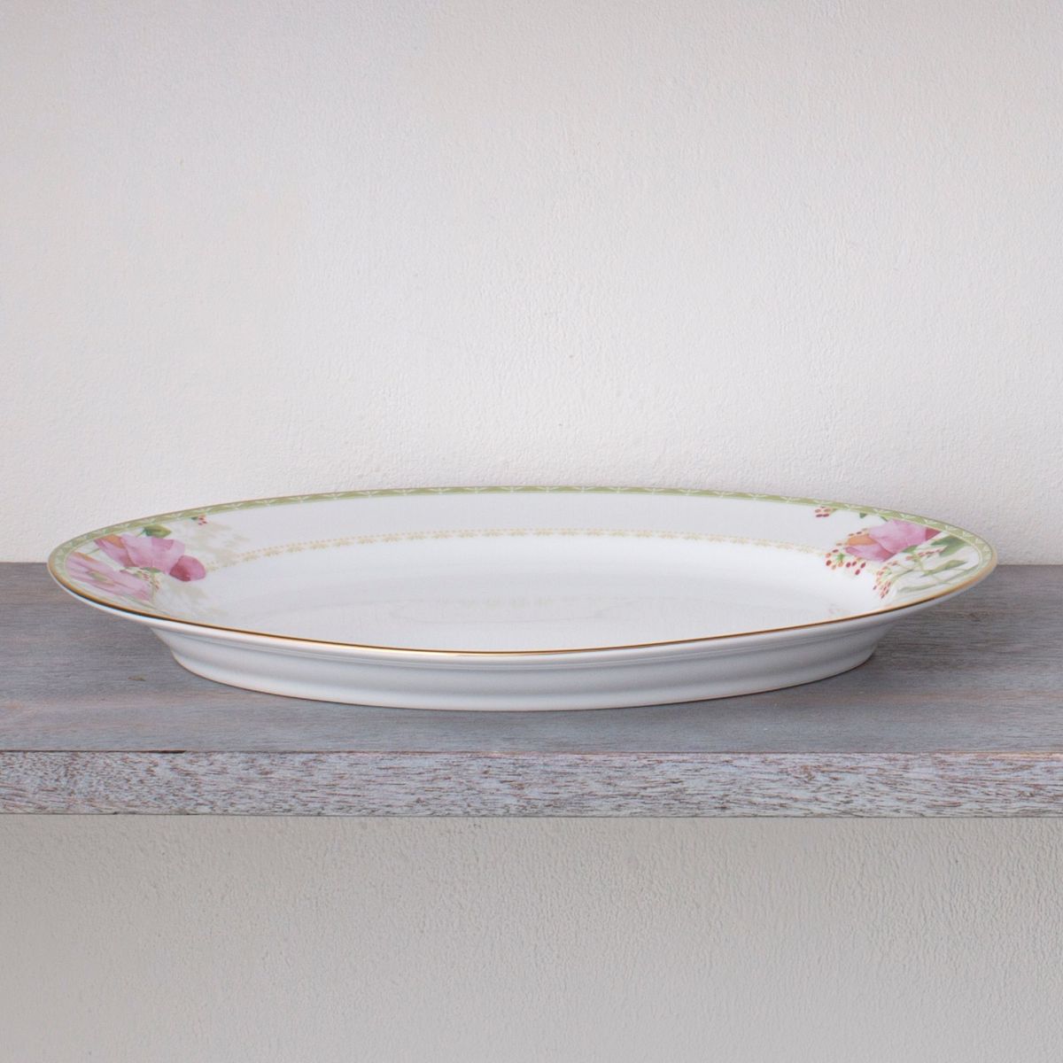 Poppy Place Oval Platter, 14"