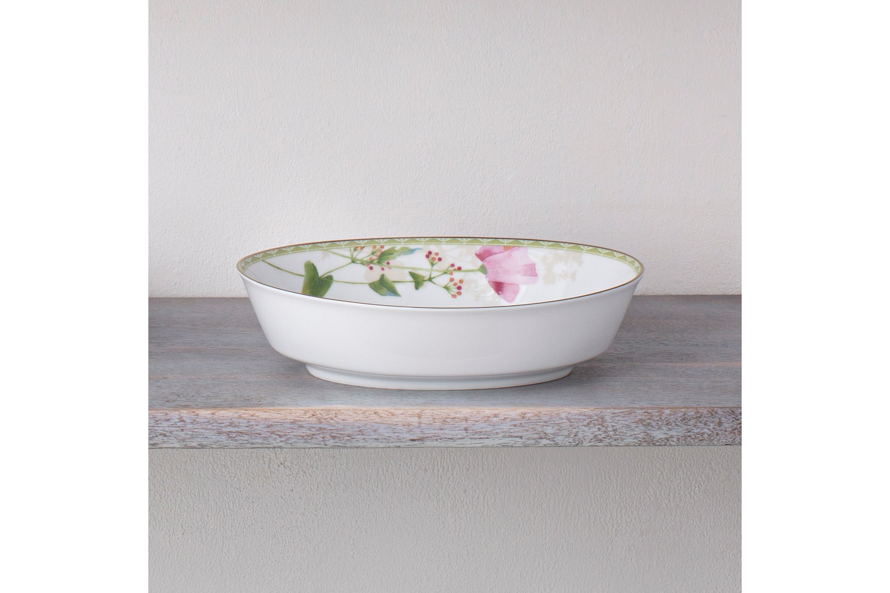 Poppy Place Oval Vegetable Bowl, 9-3/4", 32 oz.