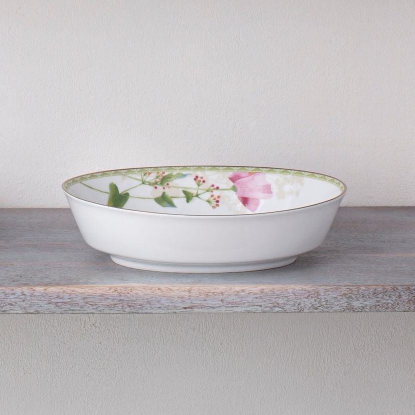 Poppy Place Oval Vegetable Bowl, 9-3/4", 32 oz.