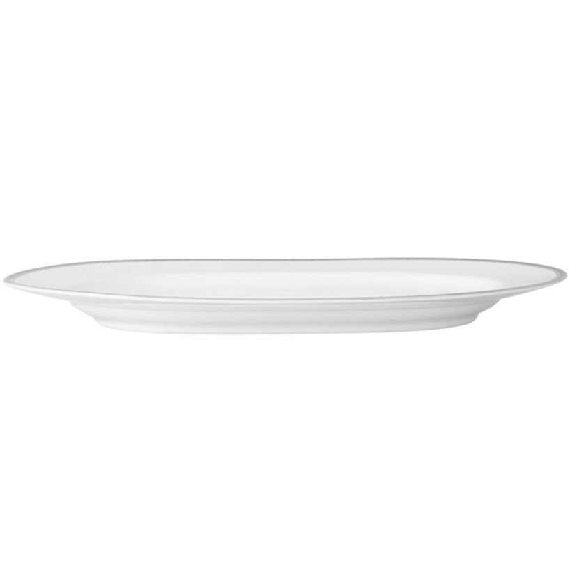 Whiteridge Platinum Oval Platter, 16"