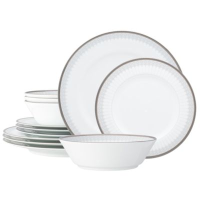 Silver Colonnade 12-Piece Set, Service For 4