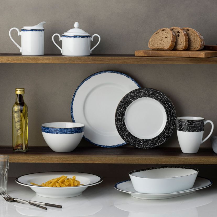 Rill Oval Platter, 14"