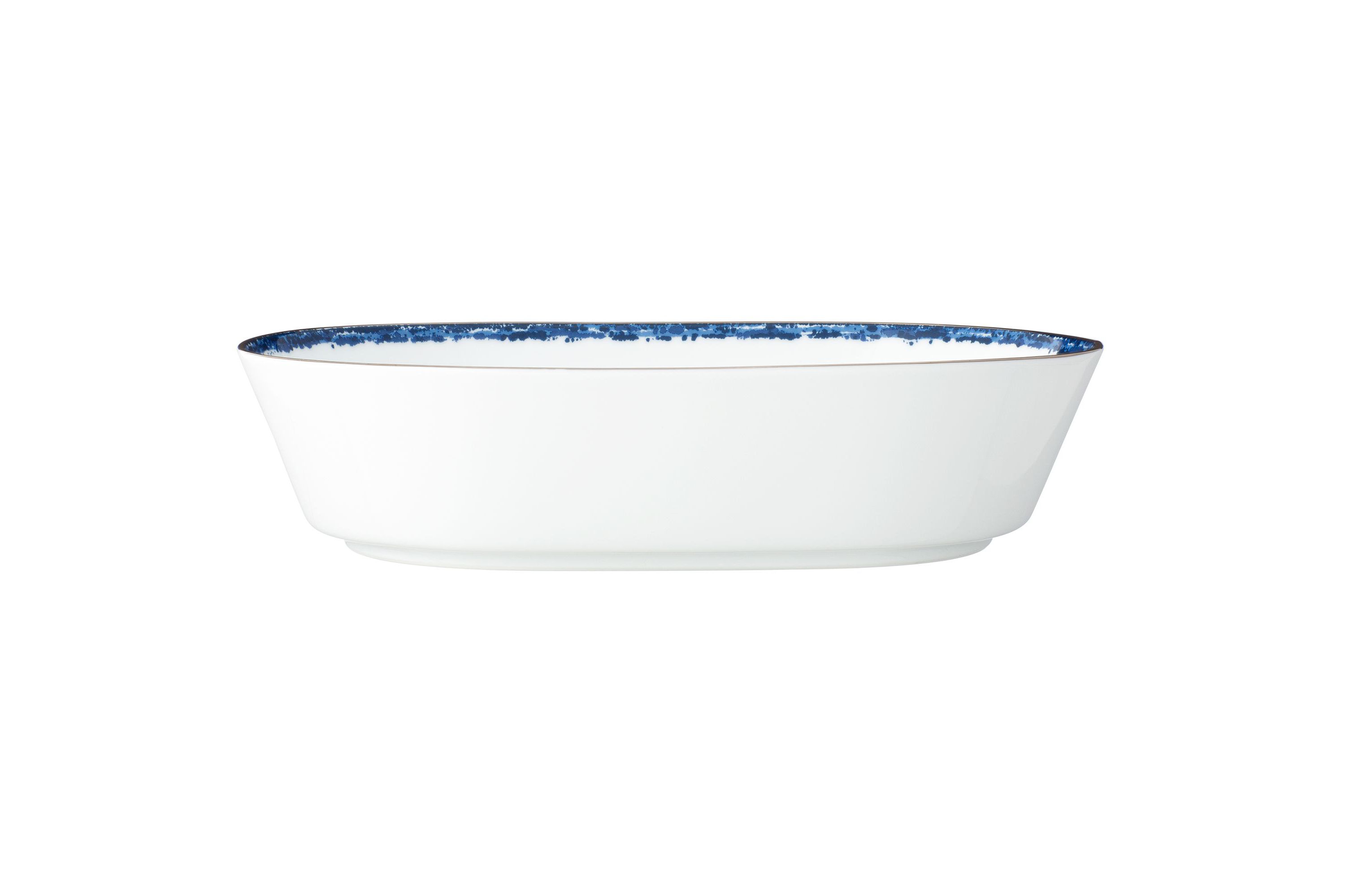 Rill Oval Vegetable Bowl, 9-3/4", 46 Oz