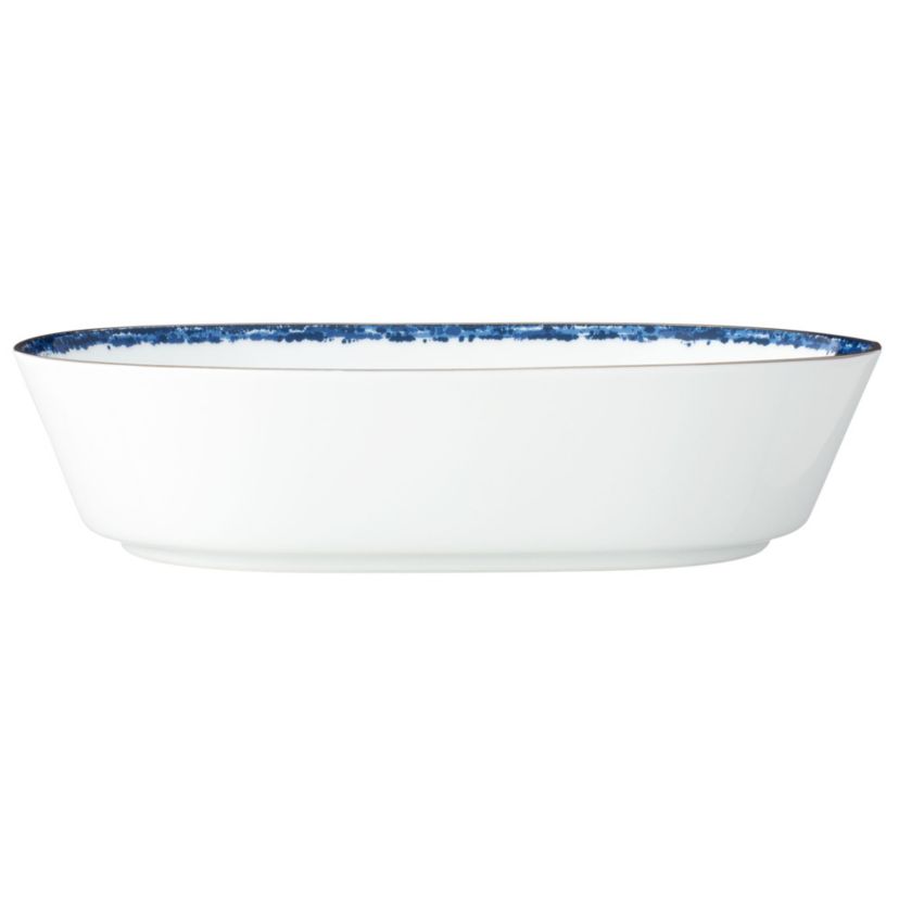Rill Oval Vegetable Bowl, 9-3/4", 46 Oz