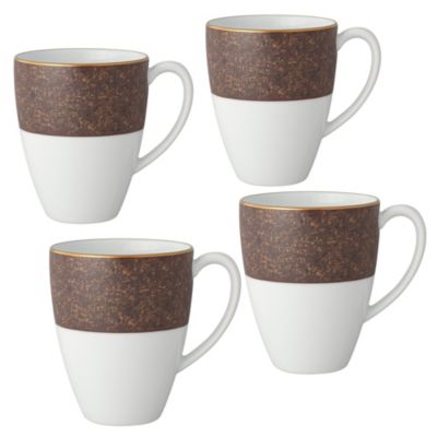 Noritake Tozan Set Of 4 Mugs, 16 Oz