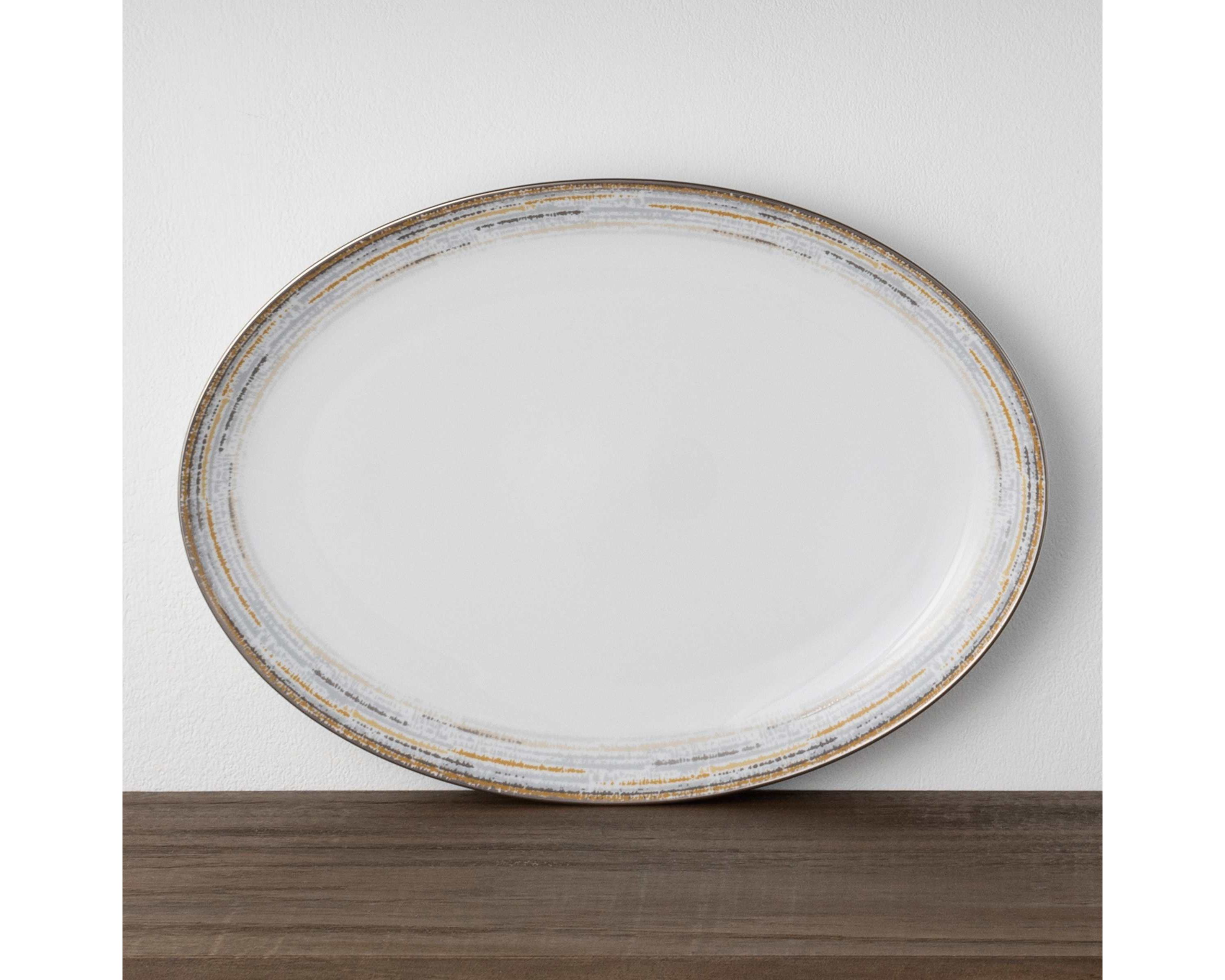 Raylan Oval Platter, 14"
