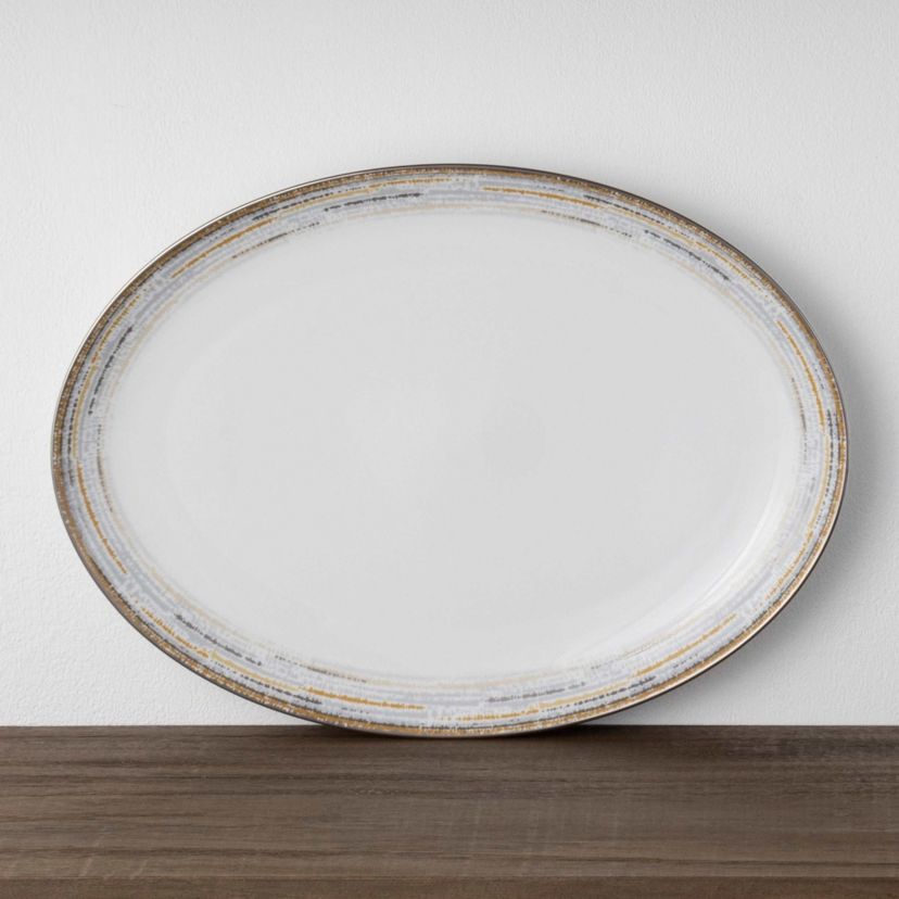 Raylan Oval Platter, 14"