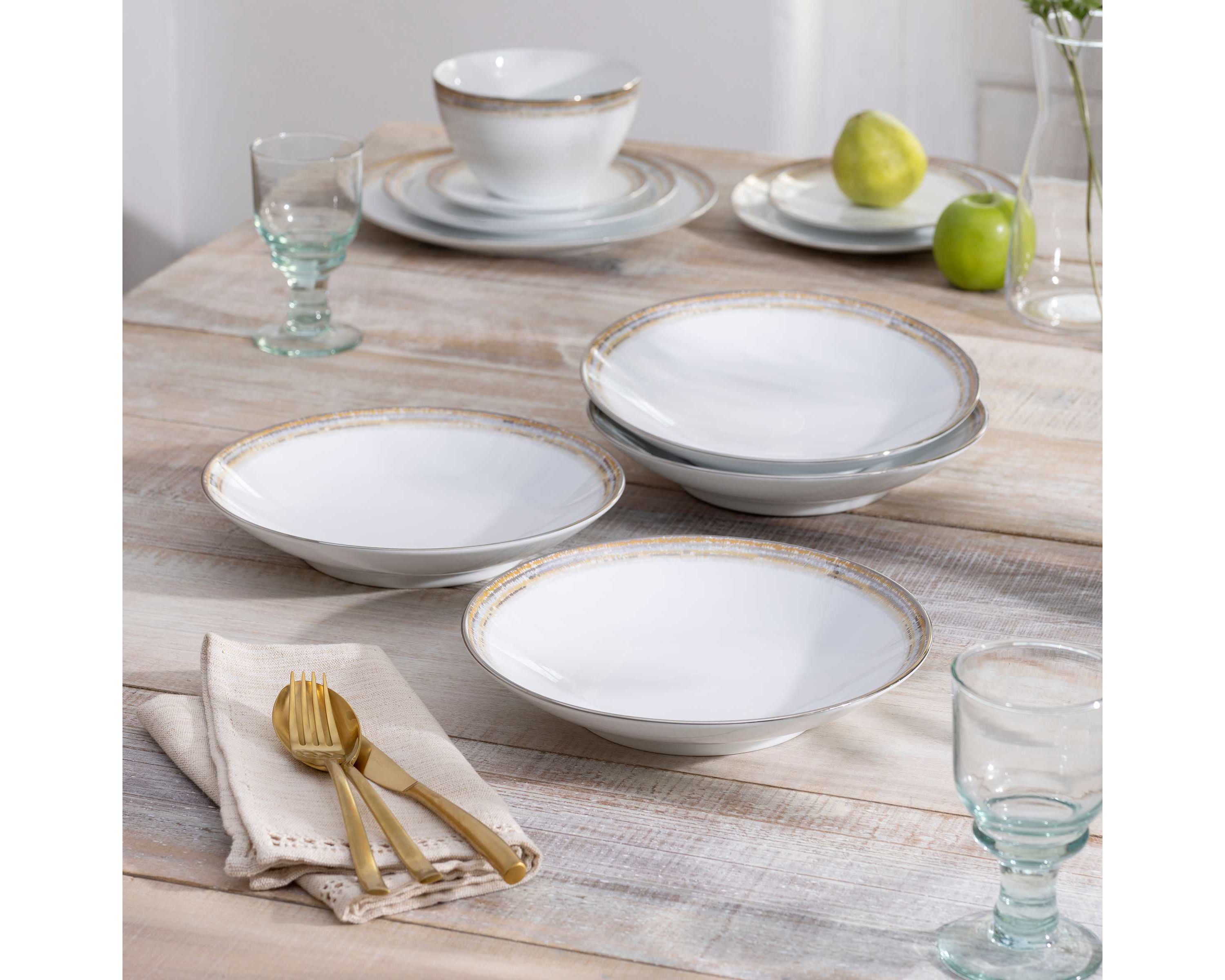 Raylan Set of 4 Pasta Bowls, 9-1/4", 26 oz.