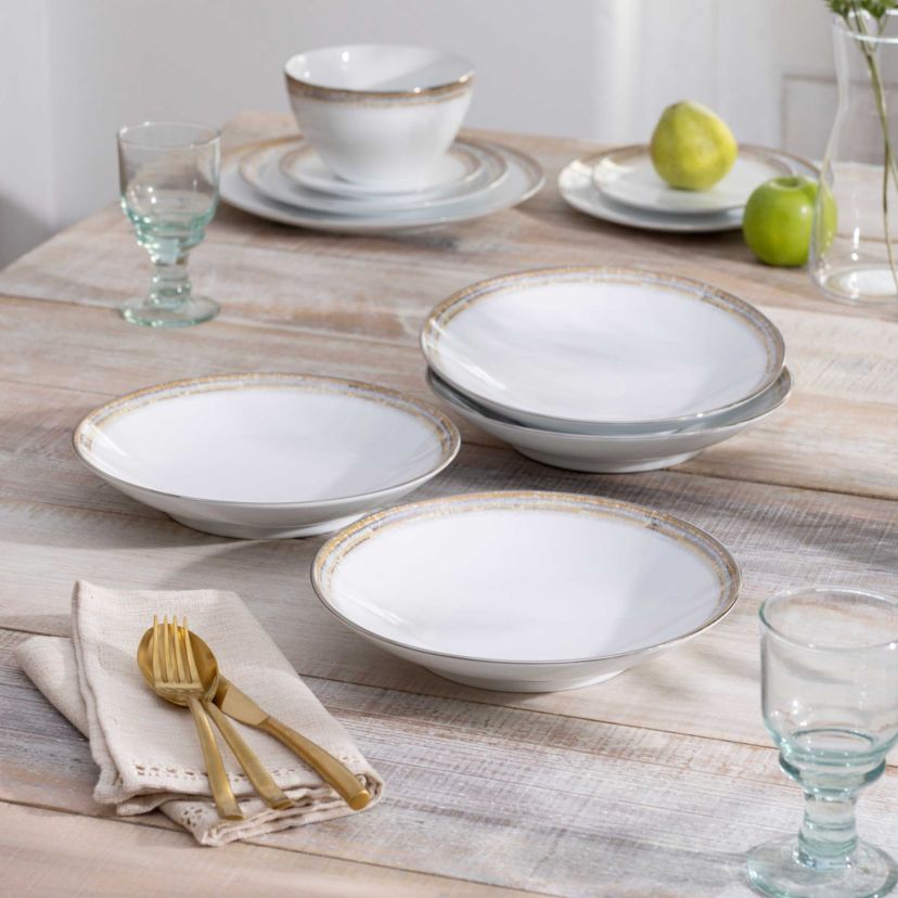 Raylan Set of 4 Pasta Bowls, 9-1/4", 26 oz.